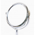 Iron-carbon Alloy Makeup Mirror Glass Silver Double Cosmetic Mirror Oval Mirror